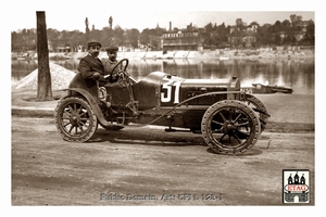 1908 ACF Delage Pellegrin #31 Paddock