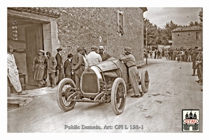 1924 Mont Ventoux Delage Albert Divo #? 1st Town