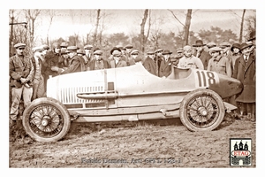 1925 Course Cote Argenteuil Delage Albert Divo #118 Paddock