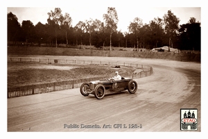 1925 Montlhery Delage Louis Wagner #14 2nd Race1