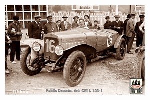 1925 San Sebastian Delage Marandet #16 Paddock