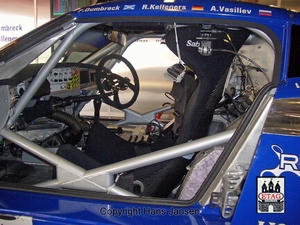 2008 Catalunya Le Mans Spyker Dumbreck #85 Cockpit