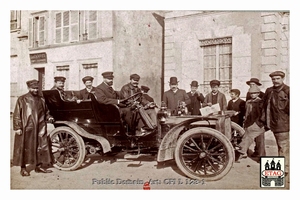 1904 Grand Prix Tourisme Huber Baron de Palange Paddock