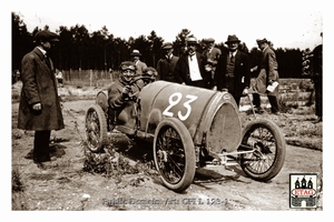 1920 Le Mans Bugatti Friedrich #23 1st Paddock