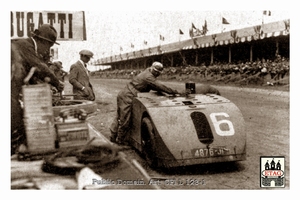 1923 Tours ACF Bugatti Friedrich #6 3th Pits stop