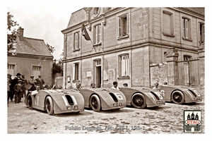 1923 Tours ACF Bugatti Team #6 #11 #16 #18