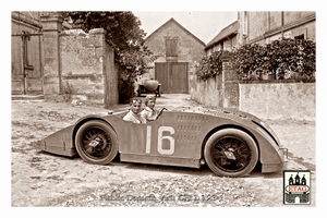 1923 Tours ACF Bugatti Marco #16 Dnf 3laps Paddock