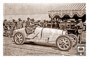 1924 Lyon Bugatti Chassagne #7 7th Paddock Ettore Bugatti