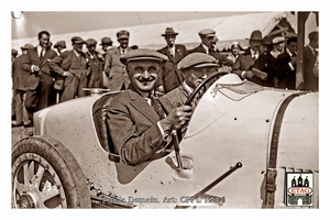 1924 Lyon Bugatti Chassagne #7 7th Portrait