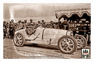 1924 Lyon Bugatti Chassagne #7 7th Paddock