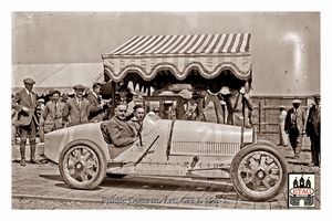 1924 Lyon Bugatti Garnier #21 11th Paddock
