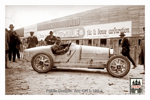 1925 Montlhery Bugatti Vizcaya #5 6th Paddock