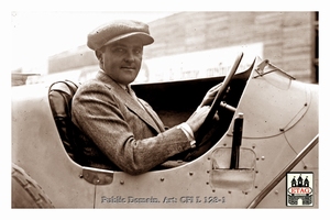 1925 Montlhery Bugatti Vizcaya Pierre #5 7th Portrait