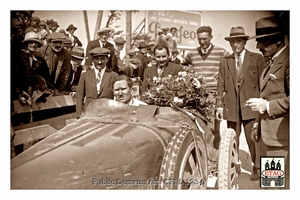 1926 Boulogne Bugatti Eyston #4 1st Winner