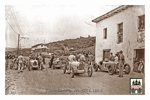 1926 San Sebastian Bugatti #3 #6 Start1