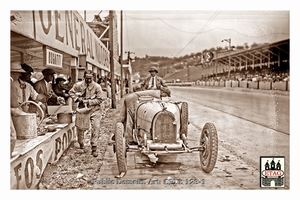 1926 San Sebastian Bugatti Goux #10 Pits
