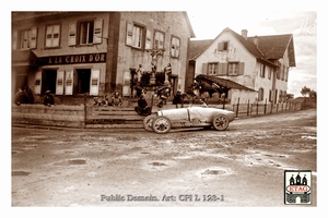 1926 Strasbourg Bugatti Dubonnet #26 1st Pas town