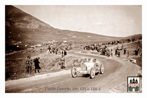 1926 Targa Florio Bugatti Goux #18 3rth Race