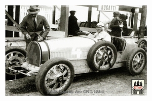 1927 San Sebastian Bugatti Materassi #4 1st Pitsstop