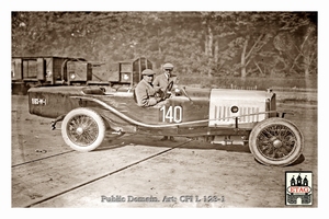 1921 Course Cote Gaillon Voisin Artault #140 Paddock