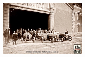 1927 Boulogne Salmson Casse #31 5th Paddock Team