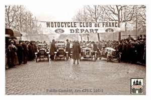 1922 Tour de France Bleriot driver # 57 Start