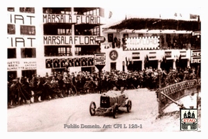 1927 Targa Florio Salmson Borzacchini #44 7th Race