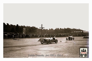 1928 Brooklands Salmson Clark #20 Dnf Race