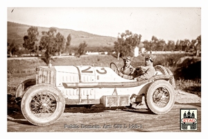 1926 Targa Florio Steyr Saverio Candrilli #23 Paddock