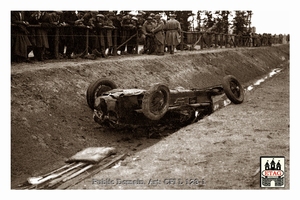 1925 Montlhery Alfa Ascari #8 Dnf Fatal crash Accident2