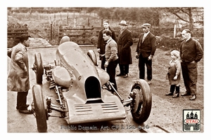 1926 Pendine Sands Blue Bird Campbell record car2 Outside
