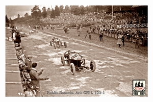 1925 Francorchamps Alfa Ascari #2 1st Winner Start
