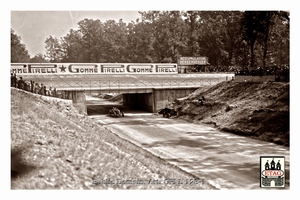 1923 Monza Alfa Salamano #14 1st Pass tunnel