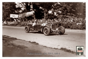 1932 RAC Tourist Throphy Alfa Howe #2 4th Race