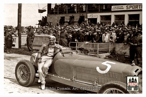 1934 Eiffelrennen Alfa Helle Nice #5 Dnf Paddock