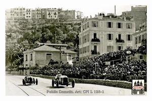 1931 Monaco Alfa Zehender #46 4th Race