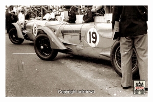 1936 Le Mans Delahaye Driver #18 #19 Pits Chassis  46810