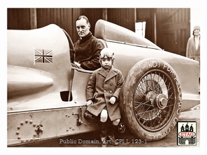 1927 Pendine Sands Bluebird Campbell & son Donald
