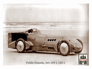 1928 Daytona Beach Bluebird Napier Campbell Beach2