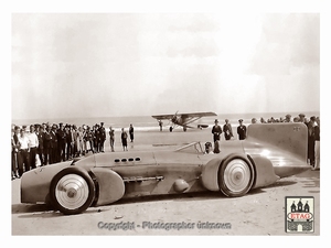 1931 Daytona Beach Bluebird Campbell Record 396,825 km