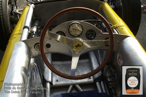 2009 Goodwood Revival 1961 Ferrari Dino 156 V6 #8 Steering W