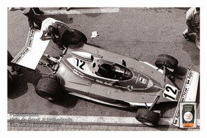 1975 Zandvoort Ferrari Lauda #12 2nd Pitlane