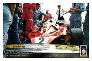 1976 Zandvoort Ferrari Regazzoni #2 2nd Pitlane3