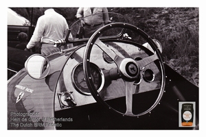 1981 Zandvoort 1951 Ferrari 375 Dries van der Lof Cockpit