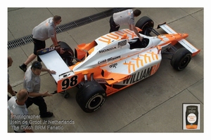 2011 Indianapolis Honda (1) Dan Wheldon #98 Bryan Herta Car2