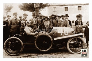 1922 Targa Florio Austro Alfred Neubauer #46 19th In car2